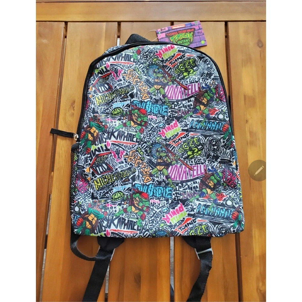 Bioworld Teenage Mutant Ninja Turtles Mutant Mayhem Backpack Paramount Nick